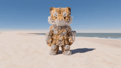 Initial geometry tiger